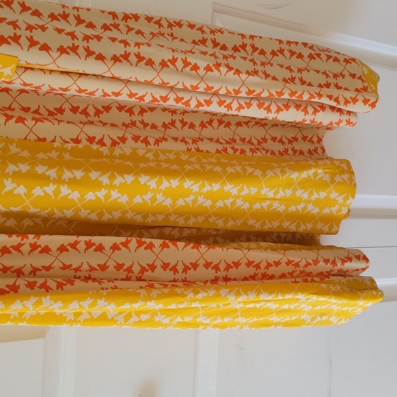 Anthropologie Patterned Silk Maxi Dress - Picture 6 of 8